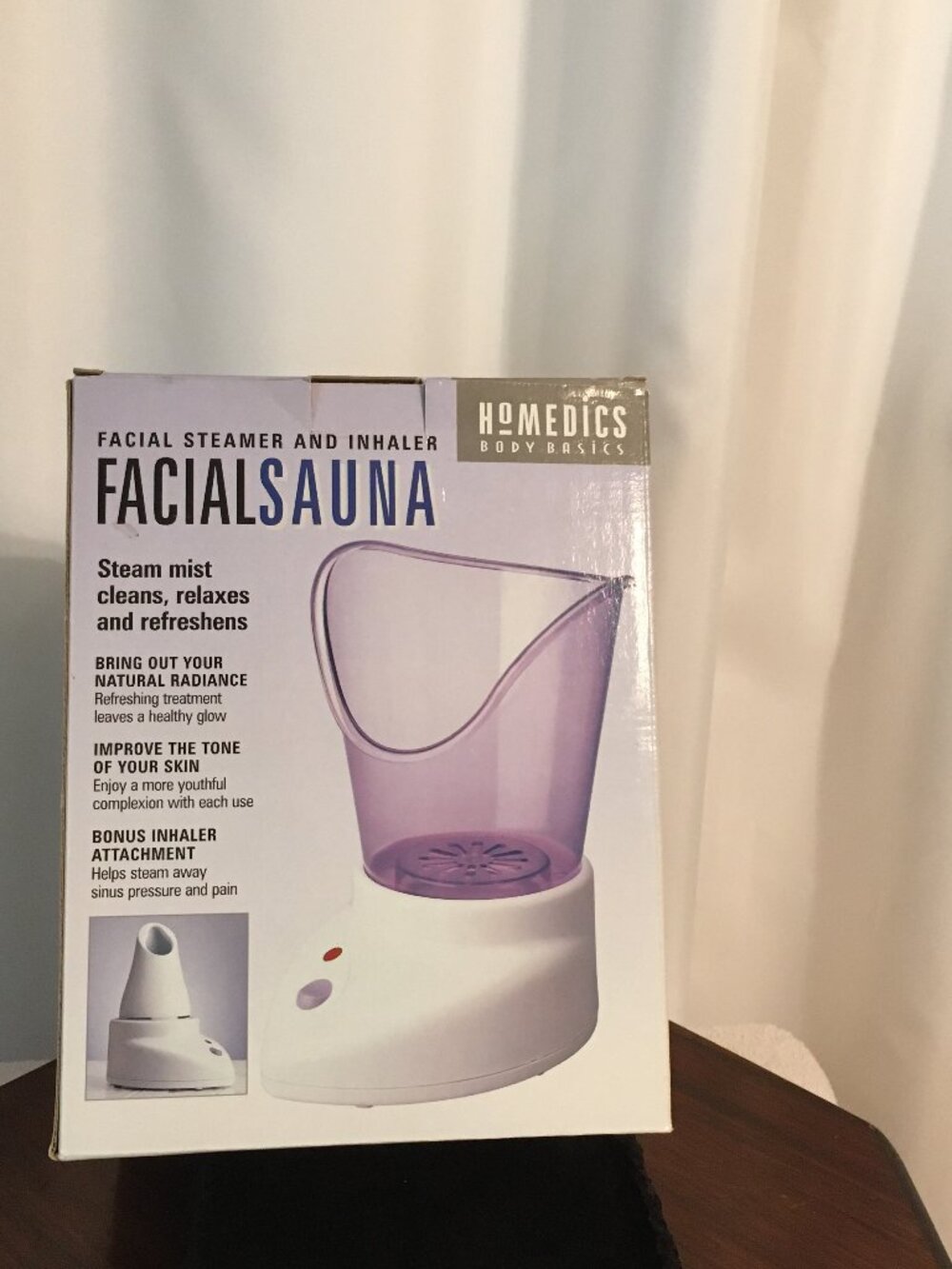 Homedics Facial Steamer and Inhaler - Picture 4 of 8